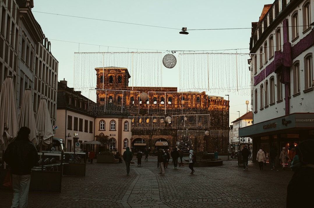porta nigra at sunset