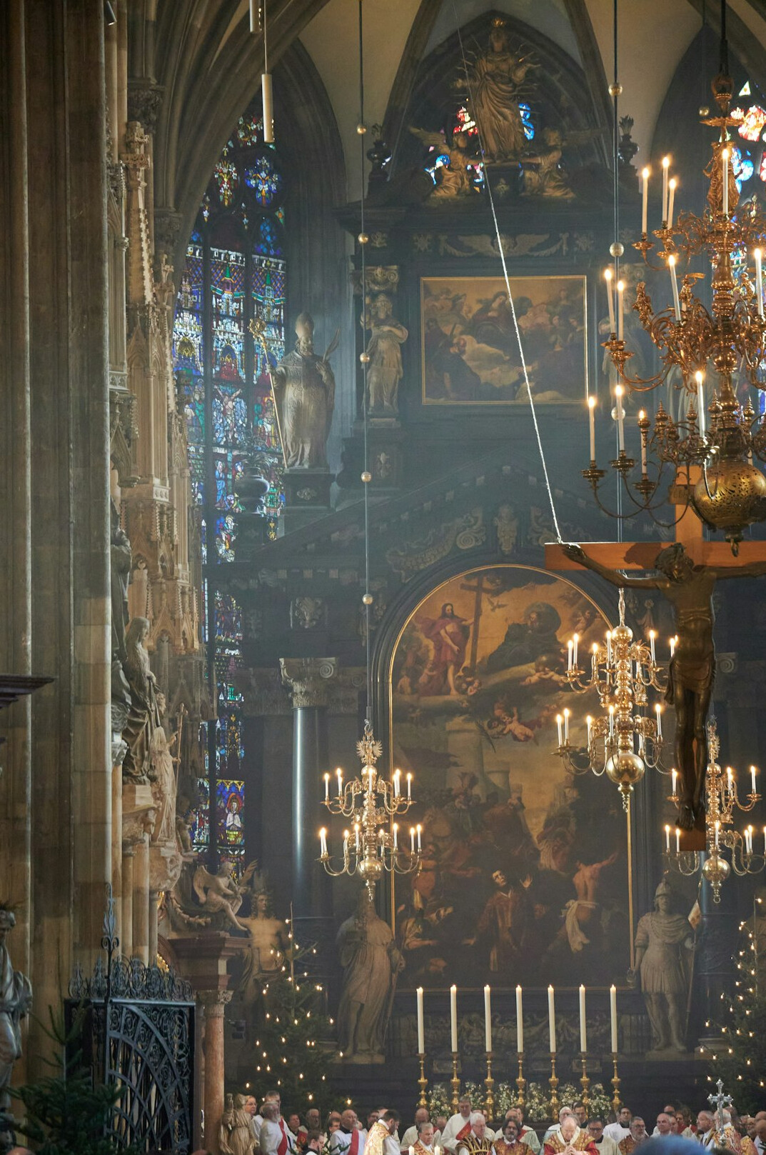 gothic cathedral interior